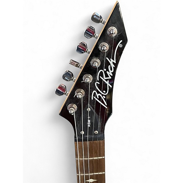 Used B.C. Rich ASM1 Candy Apple Red Metallic Solid Body Electric Guitar