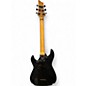 Used Schecter Guitar Research Demon 6 Crimson Red Burst Solid Body Electric Guitar
