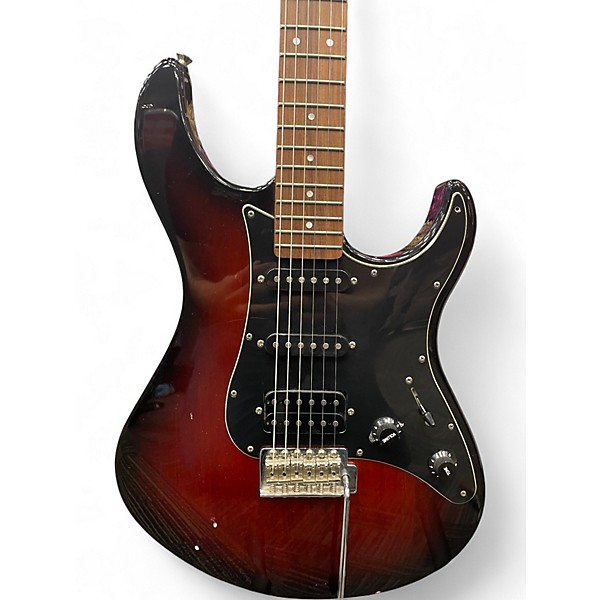 Used Yamaha Pacifica 2 Tone Sunburst Solid Body Electric Guitar