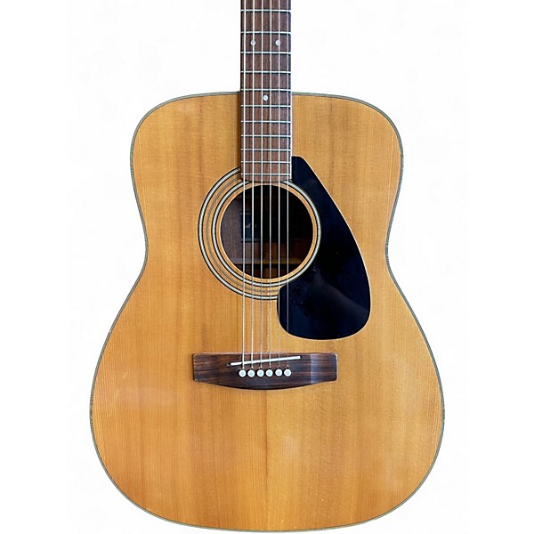 Used 1970s Yamaha FG-160 Natural Acoustic Guitar