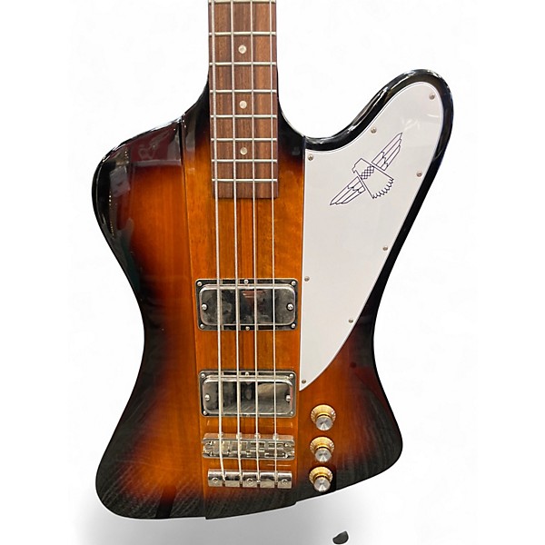 Used Epiphone Thunderbird IV Electric Bass Vintage Sunburst Electric Bass Guitar