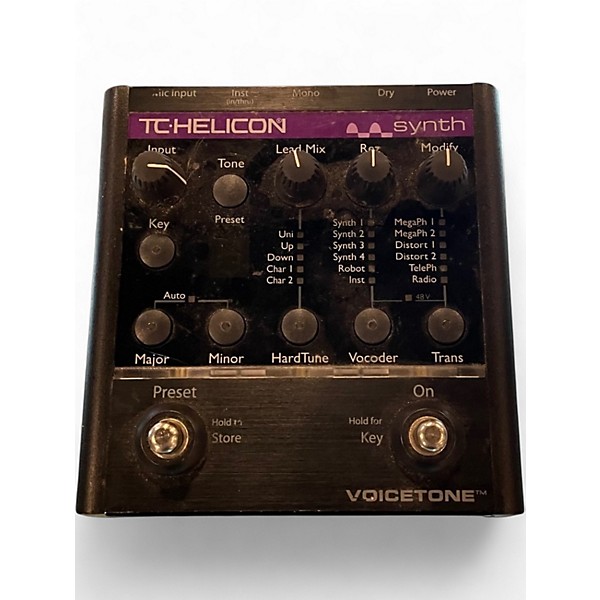 Used TC Helicon VoiceTone Synth Vocal Processor