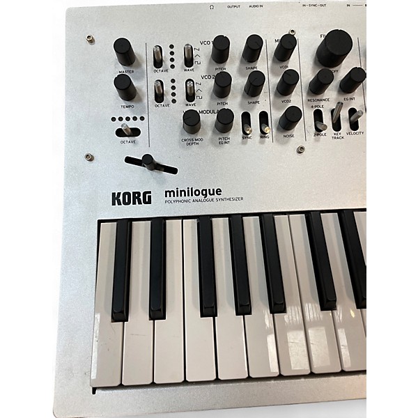 Used KORG Minilogue 4 Voice Polyphonic Analog Synthesizer