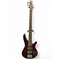 Used Ibanez SR505 5 String Burgundy Electric Bass Guitar thumbnail