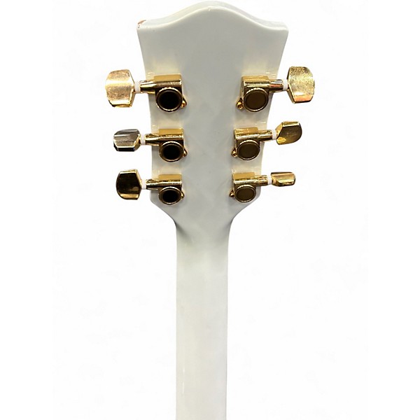 Used Stellar mercury white Solid Body Electric Guitar