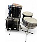 Used Starion 5 Piece 5 PIECE DRUM SET Black Drum Kit
