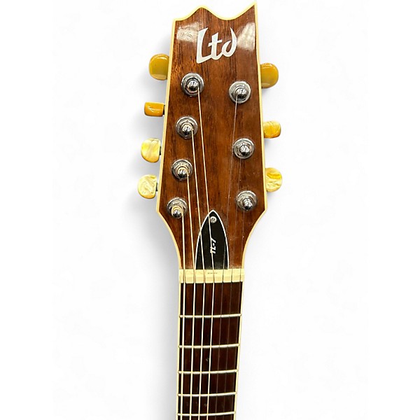 Used ESP LTD TL7 BLACK Acoustic Electric Guitar