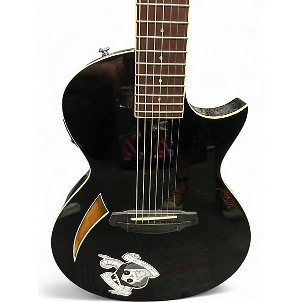 Used ESP LTD TL7 BLACK Acoustic Electric Guitar