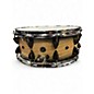 Used Orange County Drum & Percussion 14in maple snare natural black burst Drum
