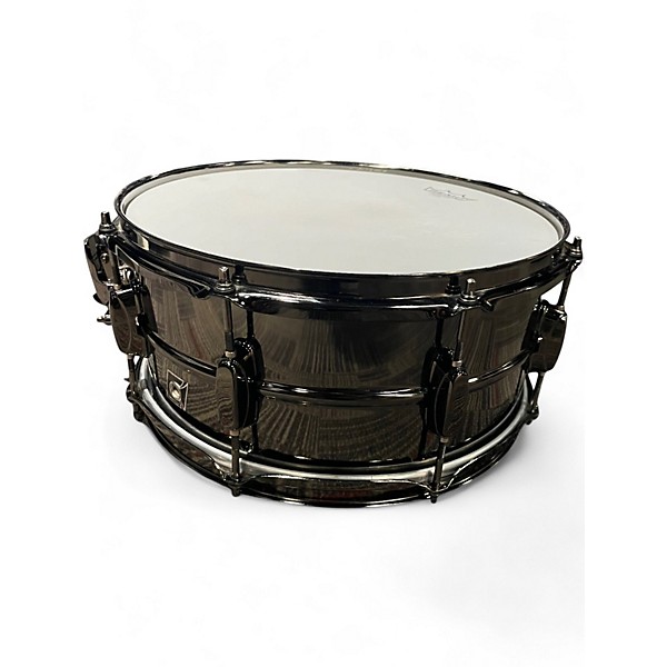 Used TAMA 14in Metalworks Snare Metallic Silver Drum