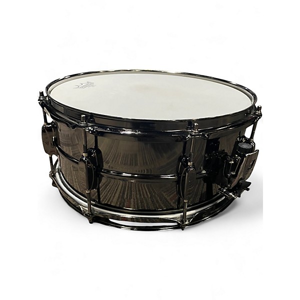 Used TAMA 14in Metalworks Snare Metallic Silver Drum