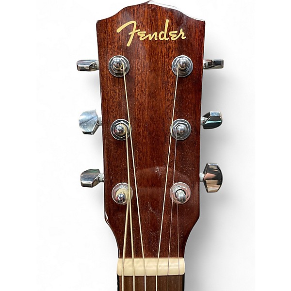 Used Fender CD60 Dreadnought Natural Acoustic Guitar