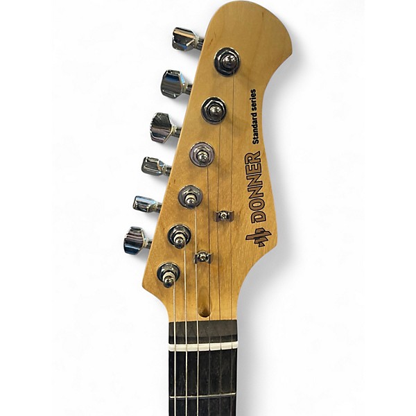 Used Donner STANDARD SERIES 2 Color Sunburst Solid Body Electric Guitar