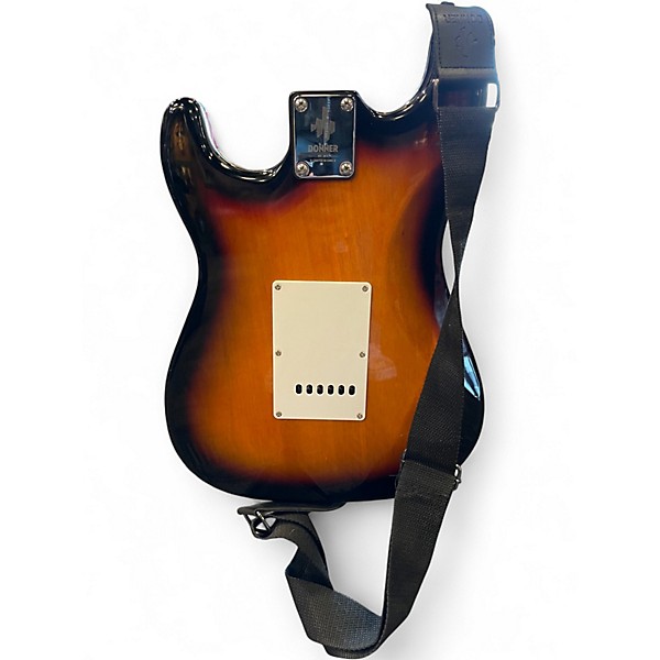 Used Donner STANDARD SERIES 2 Color Sunburst Solid Body Electric Guitar