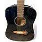 Used Fender CD60 Dreadnought Black Acoustic Guitar