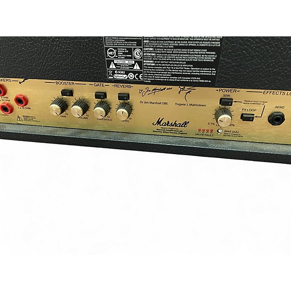 Used Marshall YJM100LTD Yngwie Malmsteen Signature 100W Tube Guitar Amp Head