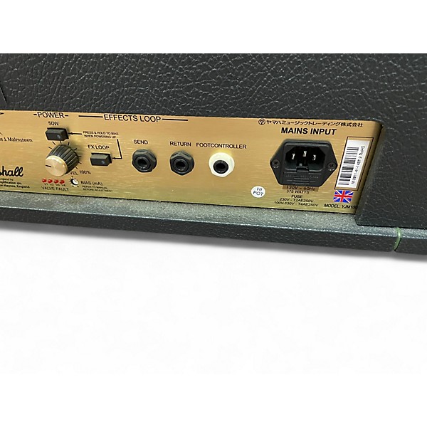 Used Marshall YJM100LTD Yngwie Malmsteen Signature 100W Tube Guitar Amp Head
