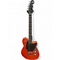 Used Reverend Reeves Gabrels Signature Satin Orange Flame Solid Body Electric Guitar thumbnail