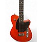 Used Reverend Reeves Gabrels Signature Satin Orange Flame Solid Body Electric Guitar