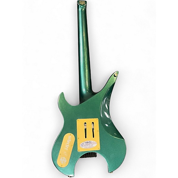 Used Schecter Guitar Research Synyster Gates Custom 7-String TR Oak Green Metallic Solid Body Electric Guitar
