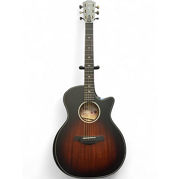 Used Taylor 324CE BUILDERS EDITION Tobacco Kona Burst Acoustic Guitar