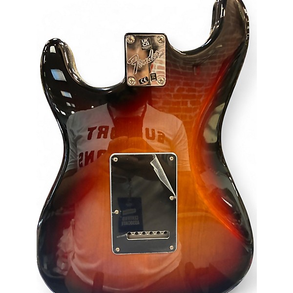 Used Fender American Performer Stratocaster HSS 3 Color Sunburst Solid Body Electric Guitar