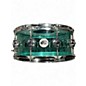 Used DW 6.5X14 Design Series Acrylic Snare Sea Glass Drum thumbnail