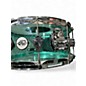 Used DW 6.5X14 Design Series Acrylic Snare Sea Glass Drum