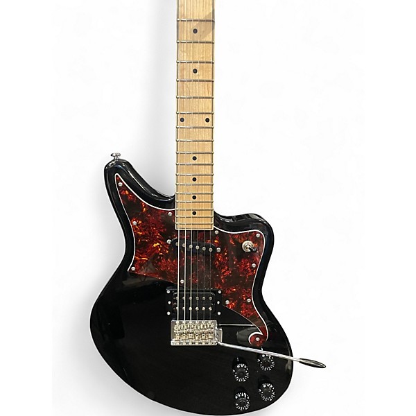 Used D'Angelico Premier Series BEDFORD Black Solid Body Electric Guitar