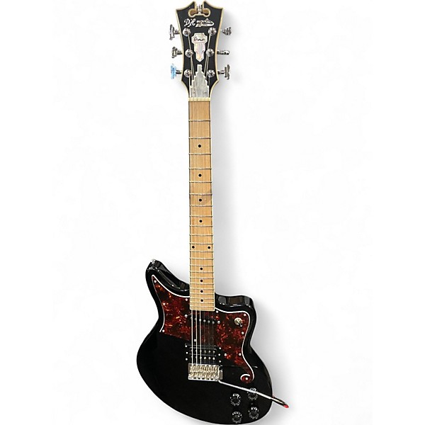 Used D'Angelico Premier Series BEDFORD Black Solid Body Electric Guitar
