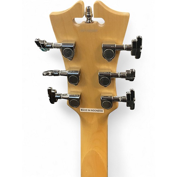 Used D'Angelico Premier Series BEDFORD Black Solid Body Electric Guitar