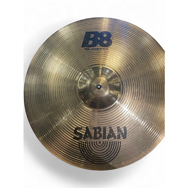 Used SABIAN 18in B8 Thin Crash Cymbal