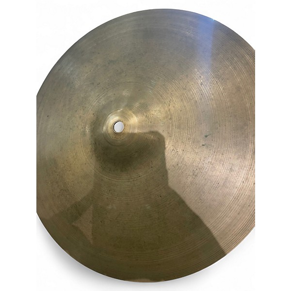 Used Zildjian 14in a hi hat Cymbal