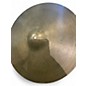 Used Zildjian 14in a hi hat Cymbal