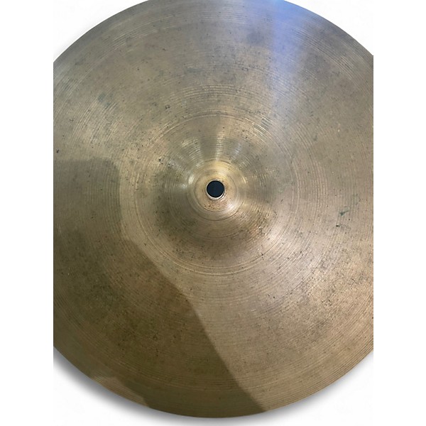 Used Zildjian 14in a hi hat Cymbal