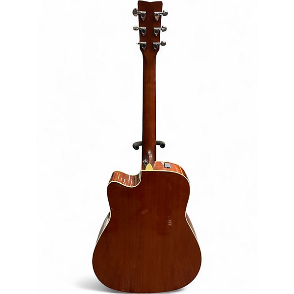 Used Yamaha fgx820c Natural Acoustic Electric Guitar