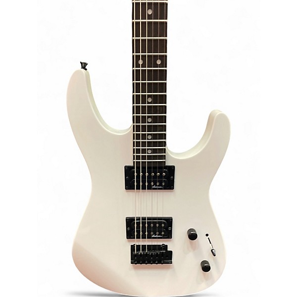 Used Jackson JS22 Dinky White Solid Body Electric Guitar