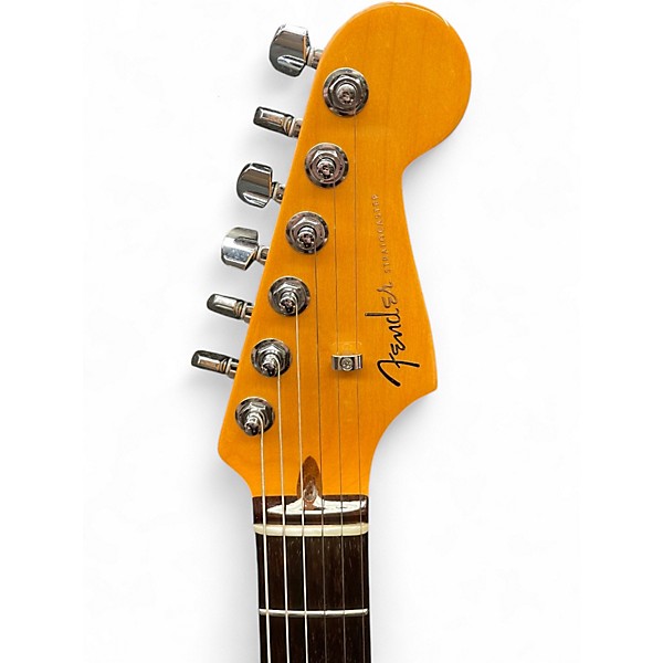 Used 2019 Fender American Ultra Stratocaster 2 Tone Sunburst Solid Body Electric Guitar