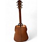 Used Fender CC60SCE LEFT HANDED Natural Acoustic Electric Guitar