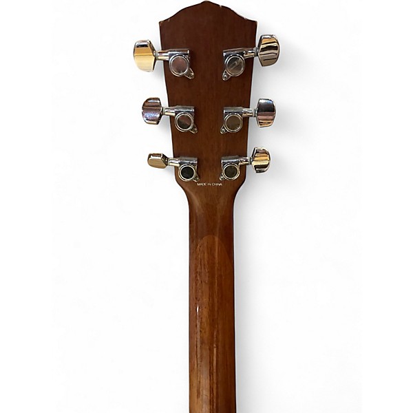 Used Fender CC60SCE LEFT HANDED Natural Acoustic Electric Guitar