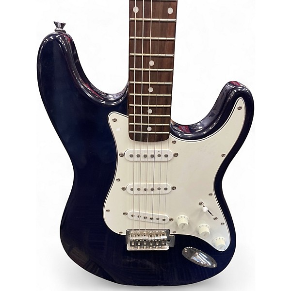Used Jay Turser Double Cut Midnight Blue Solid Body Electric Guitar