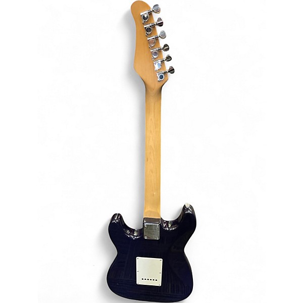 Used Jay Turser Double Cut Midnight Blue Solid Body Electric Guitar