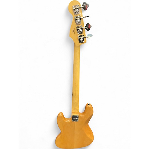 Used Squier Classic Vibe 70s Jazz Bass Natural Electric Bass Guitar