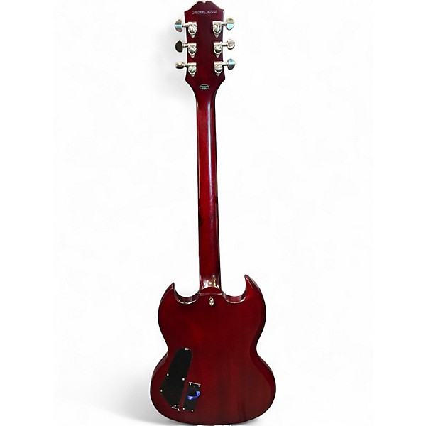 Used Epiphone SG Prophecy Custom GX Aged Bengal Tiger Burst Solid Body Electric Guitar