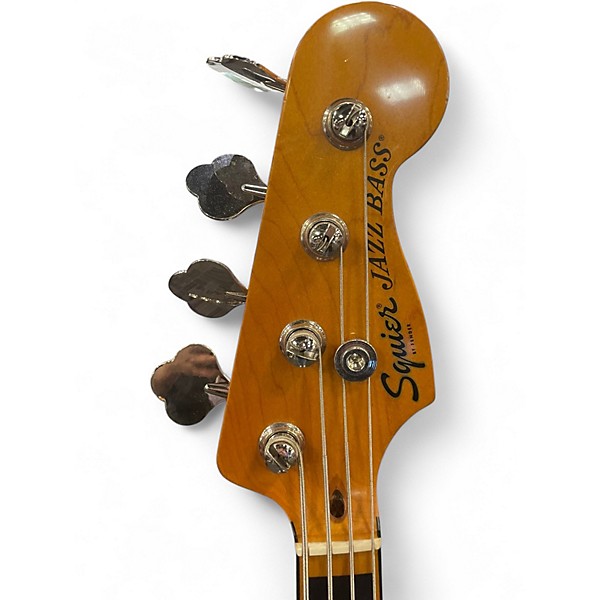 Used Squier Classic Vibe Jazz bass Natural Electric Bass Guitar