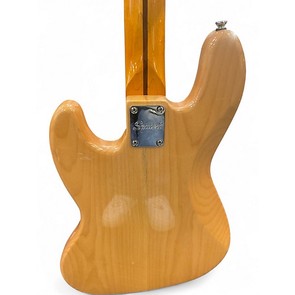Used Squier Classic Vibe Jazz bass Natural Electric Bass Guitar