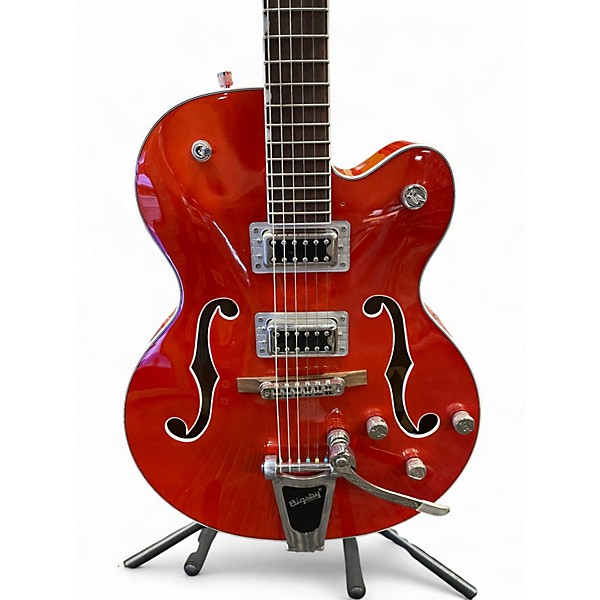 Used Gretsch Guitars G5420T Electromatic Orange Hollow Body Electric Guitar