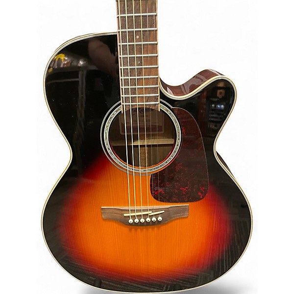 Used Takamine GN71CE 3 Tone Sunburst Acoustic Electric Guitar