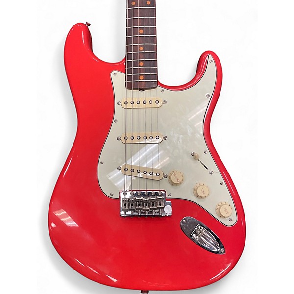 Used Fender American Vintage II 1961 Stratocaster RED Solid Body Electric Guitar