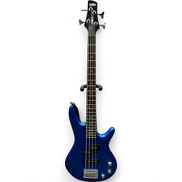 Used Ibanez GSRM20 Mikro Short Scale Blue Electric Bass Guitar